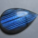So Gorgeous High Quality Full Flashy Multy Fire LABRADORITE -Smooth Pear Briolett Focal Drilled Really Huge size - 25x40 mm approx
