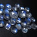 5 - 8mm - 25pcs - AAAA high Quality Rainbow Moonstone Super Sparkle Rose Cut Faceted Round -Each Pcs Full Flashy Gorgeous Fire