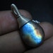 AAAA - Labradorite Sterling Silver gem stone Wirewrap Pendant