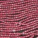 very nice quality garnet feceted round beads size 3mm to 3.5 mm 5 strand length 14 inches super unbealivable price
