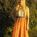 Vintage Gunne Sax Dress Summer Sun Floral Print Prairie