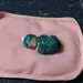 Polymer Clay sculpt ,baby girl, 2.5" long with pillow ,OOAK , artist baby,signed/dated