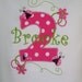Girls' Birthday Hot Pink Ladybug Basic Short Sleeve T-Shirt