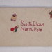 Homespun Letter to Santa Cloth Envelope