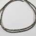 Pyrite Gemstone Beads, Faceted Pyrite Gemstone Spacer Bead, Rondelle Bead 6x4mm 30pcs