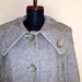 1950s Gray Full Length Wool Coat by Kerrybrooke
