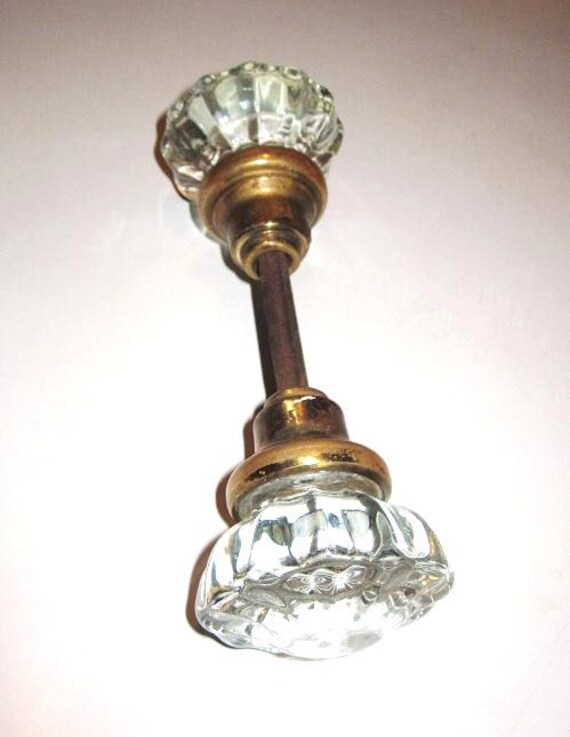 Vintage Glass Door Knobs