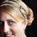 Framed in Sparkles. Art Deco Rhinestone Hair Piece, Headband Fascinator.