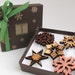 Mini Snowflake Wooden Ornament Set (5)