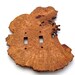 Cherry Burl Live Edge Double Light Switch Plates - Sustainable Harvest Wood . OOAK - TagT Team . Timber Green Woods