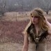 THE HUNTRESS/ Vintage Fur Collar with Vintage Brass Details and Swan Feather