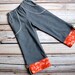 Run Around Boys Wide Leg Pants, Size 4/5, Ready to Ship by The Cottage Mama