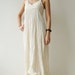 Jelly Fish.....Cotton long dress - White Summer