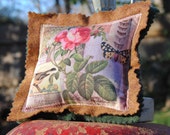 Pin Cushion - Birds and Butterflies Collage Pin Cushion - Pin Pillow - Custom Printed Fabric Pin Cushion - Birds and Butterflies Collage Pin Cushion - Pin Pillow - Custom Printed Fabric