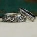 Wedding Band Set in Sterling Silver
