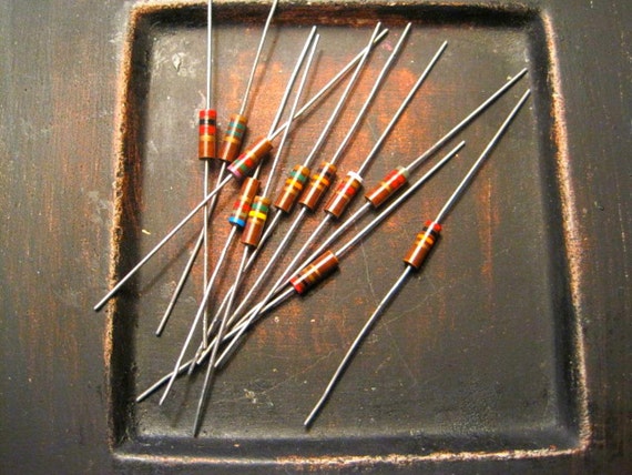 radio resistors-vintage by VintageGoodThings on Etsy