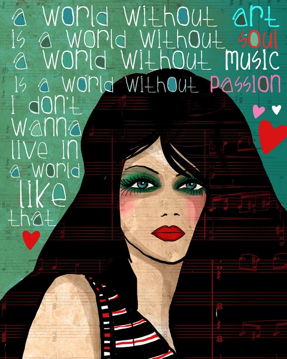 Items similar to Your Art is My Soul. Your Music is My Passion