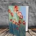 When I See You Again.... / 4x6 Card / with envelope and sticker seal / rainbow bridge / original illustration / original poem