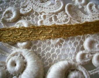 French antique gold bullion trim