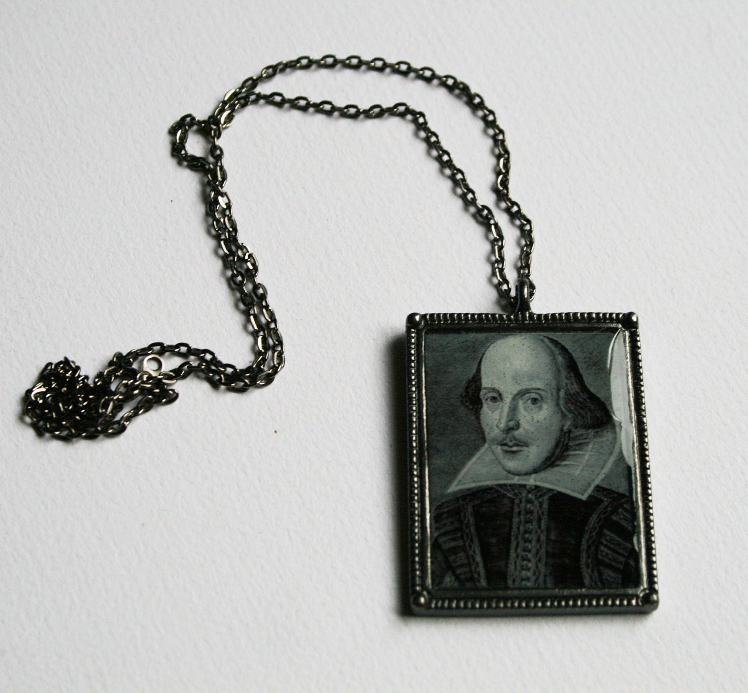 William Shakespeare Necklace by melaniemross on Etsy