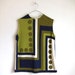 Vintage 1960's mod sleeveless blouse by designer Zio Luigo for Fairfield