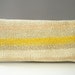 Sukan / Hand Woven - Turkish Hemp Kilim Pillow Cover - 11x24