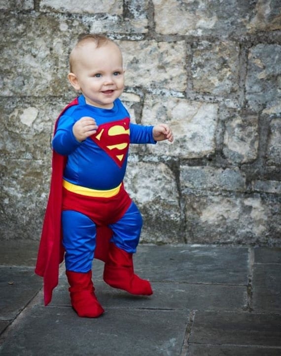 Superman Inspired Baby/Toddler