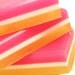Neon Grapefruit Pineapple Soap - Shea Butter Soap - Handmade Soap - Geometric Soap - Polynesian Paradise - tbteam