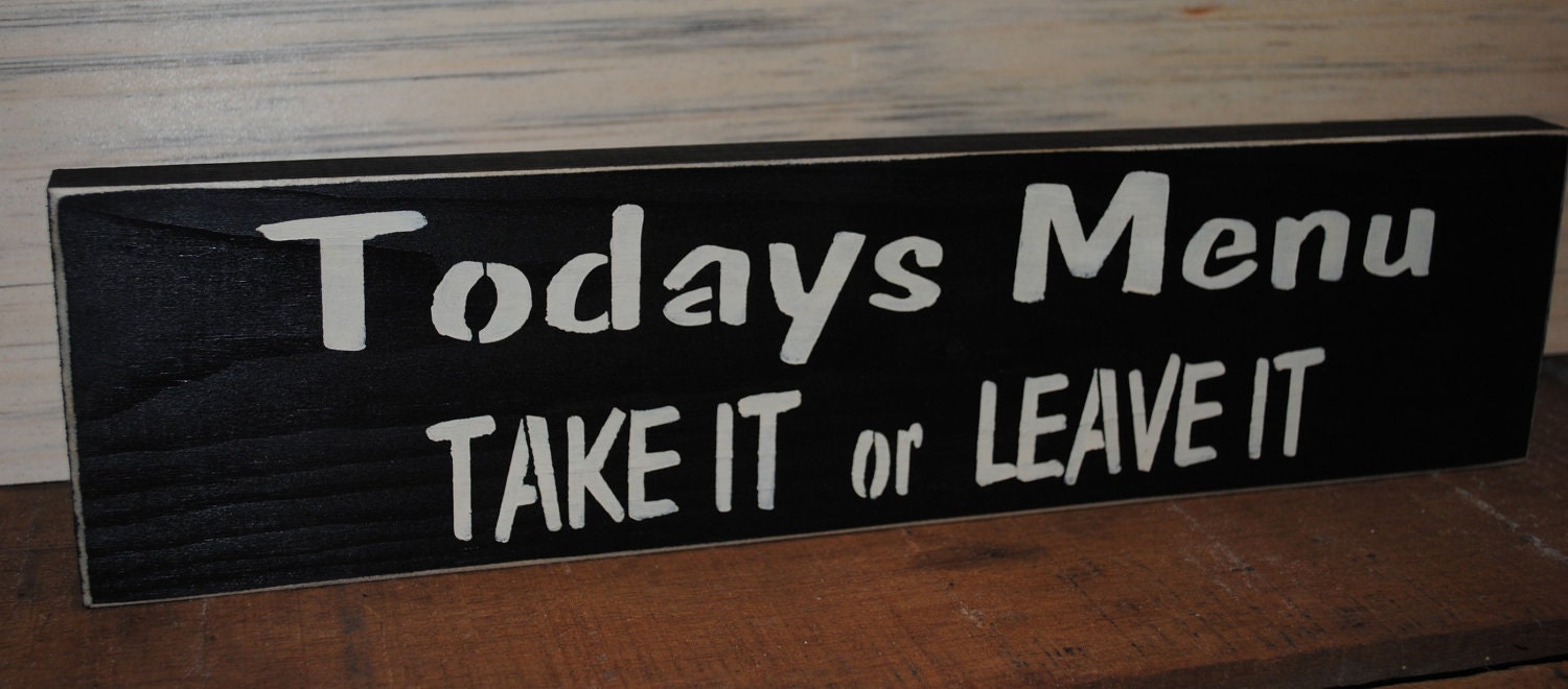 Take It Or Leave It