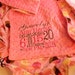 Minky Blanket - Personalized baby blanket -Pink minky dot with cotton pink cupcake- 30x36"