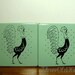 Pot Rooster Frigidaire Trivet Tile 1954 Sherwood Green Advertising Porcelain Square
