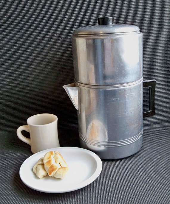 Vintage 18-Cup Drip-O-Lator Coffee Maker Extra by coffeetropolis
