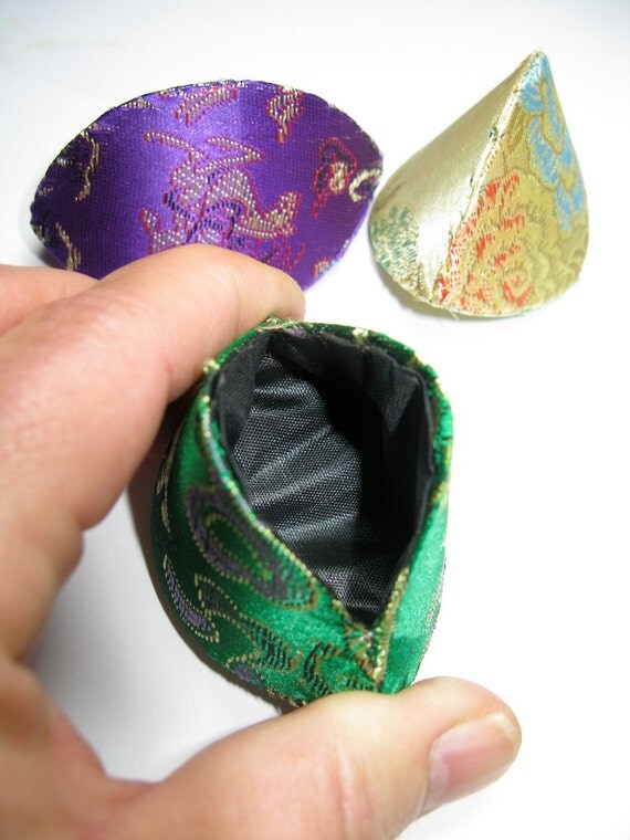 Fortune Cookie Jewelry Box Packaging x3