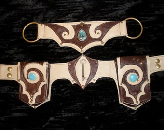 Custom Leather Utility Belt