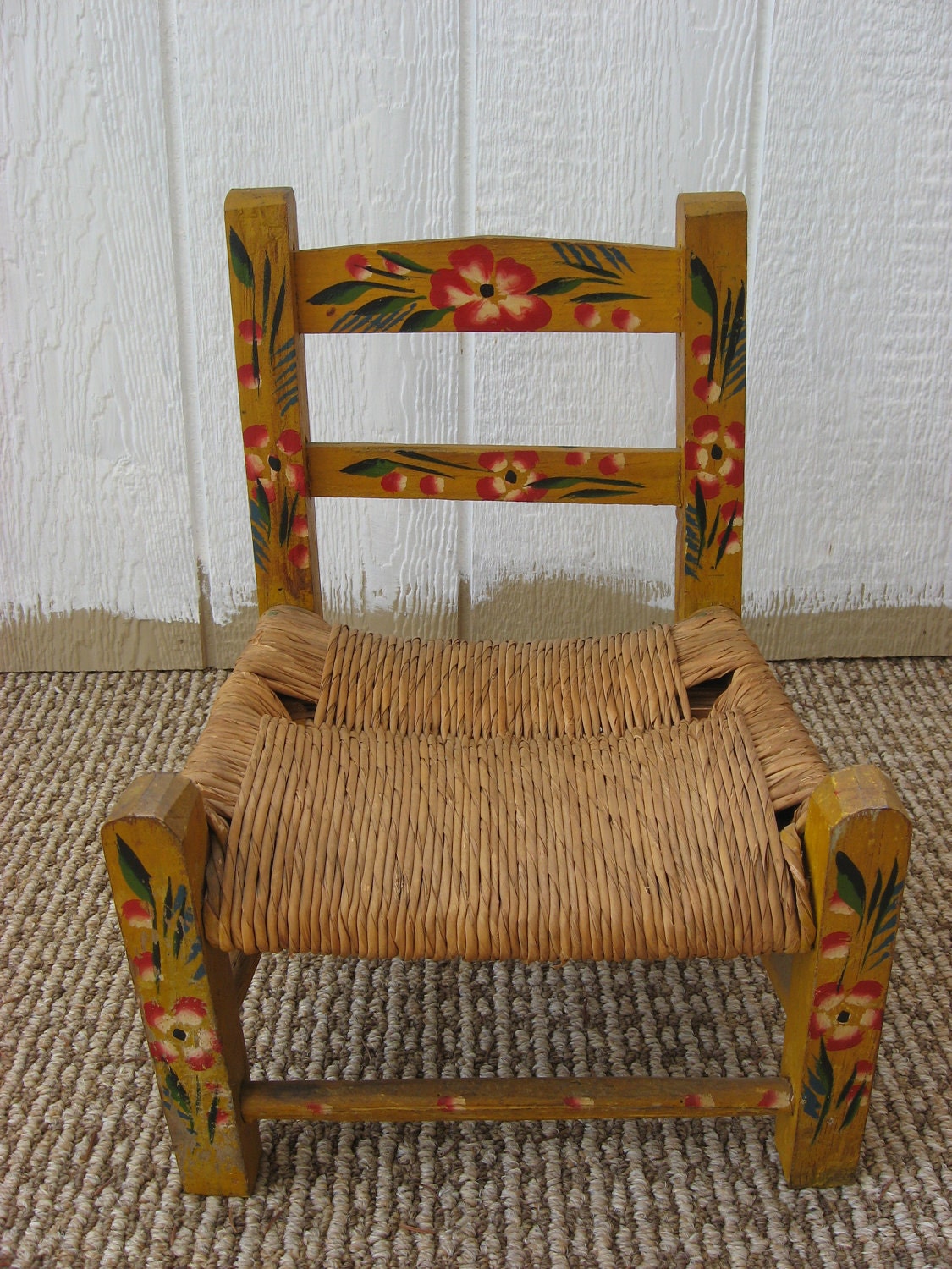 antique doll chair