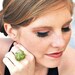 Silver Peridot Splendor Ring