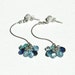 Wild Blueberry Wildflower Earrings