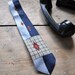 1950s two-toned blue tie