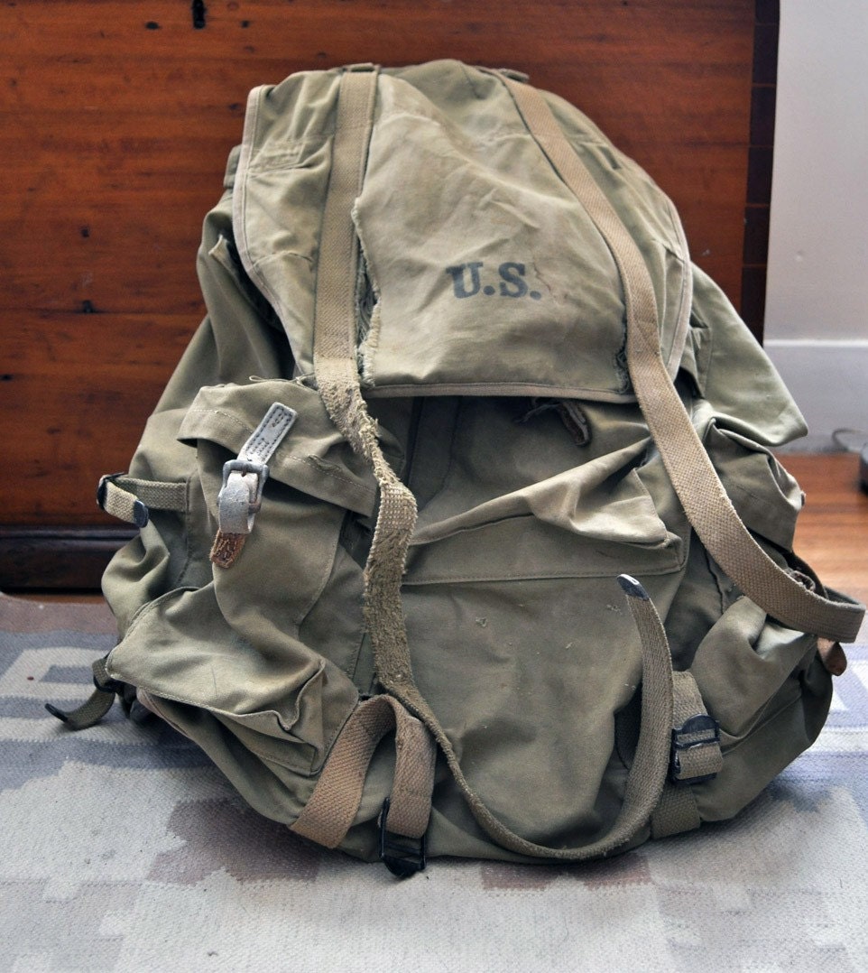 WW2 US Army mountaineering backpack