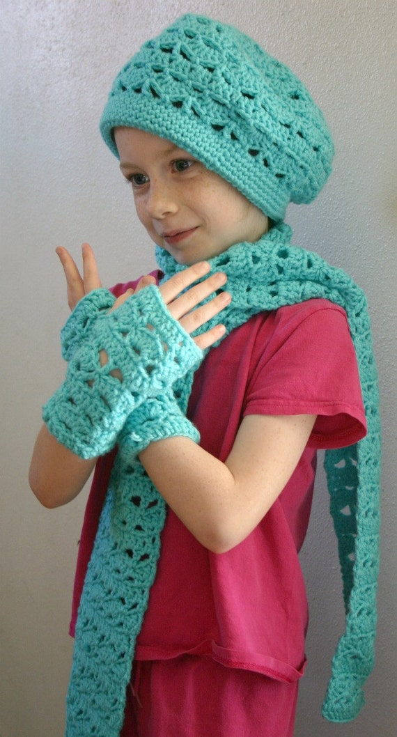 Womens scarf and glove sets patterns