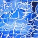 Blue Code 4 - Original Watercolor Painting
