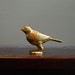Vintage cast iron gold bird nursery decor