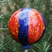Garden Globe - Red and Blue