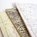 Map Notebooks Set of 3 in Green Tones