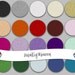 Glitter Circles Digital Scrapbook and Blog Embellishments - Set of 20 Colors