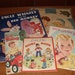Five Vintage Childrens Books, Uncle Wiggily, 1940's & 1950"s.