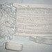 Yards of White Lace, Gathered and Flat