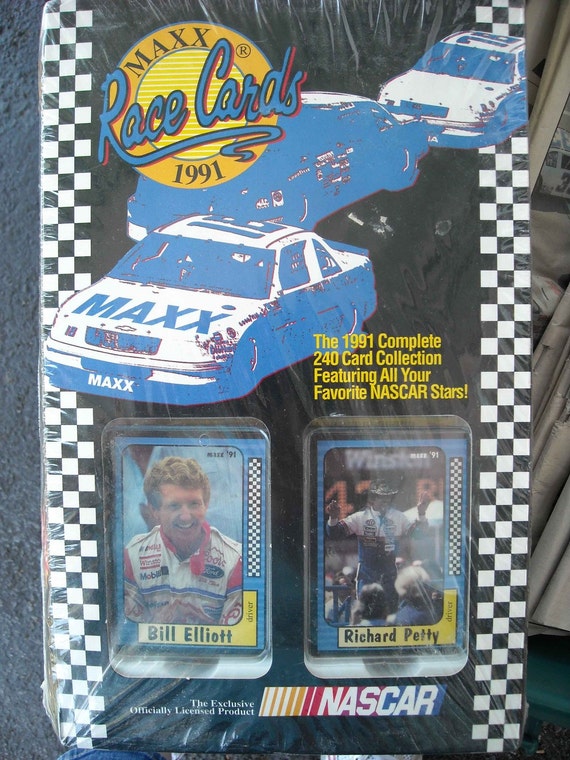 1991 Maxx Race Cards Boxed Set by VeryJeriVintage on Etsy