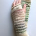 Sweet Pea Striped Wrist Warmers