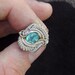 Faceted Apatite Ring